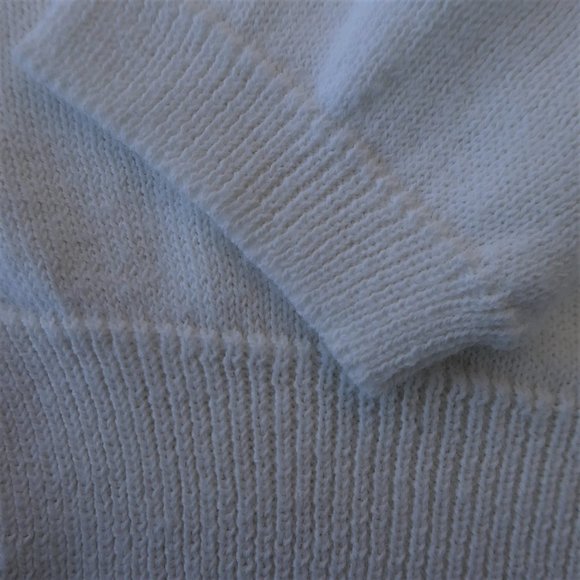 Pykettes Vintage Sweater Short Slv V Neck Arrows L - Picture 6 of 8